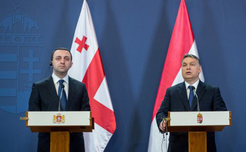 A magyar energiabiztonság számára is egy rendkívül fontos ország, Georgia miniszterelnöke érkezett Budapestre